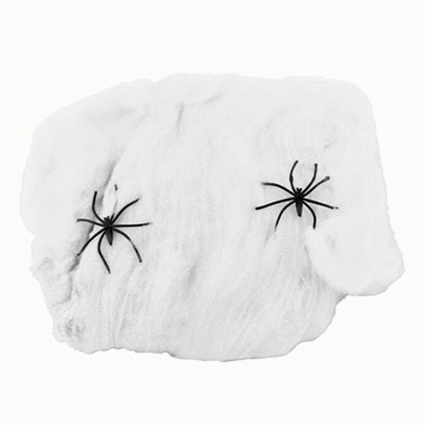 Halloween Spider Web with Optional Spiders 7