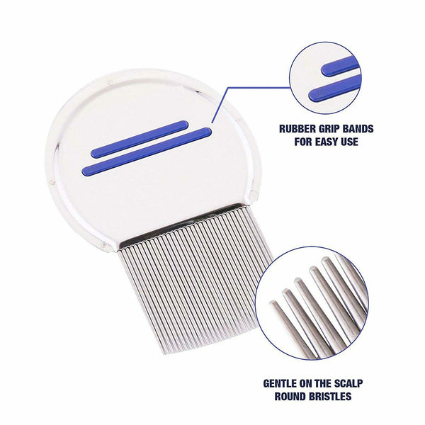 Head Lice Comb Nit Comb for Children, Adults and Pets 2