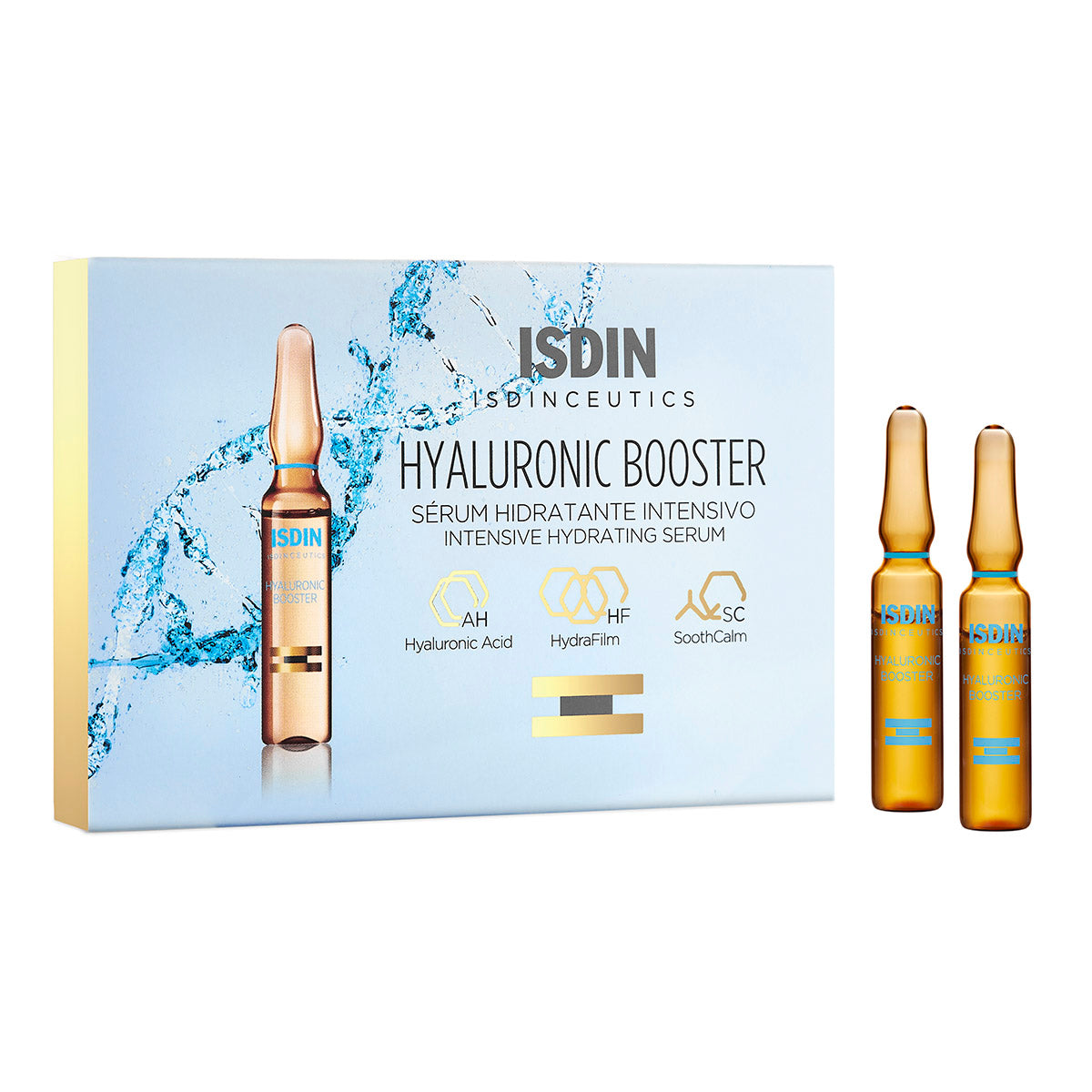 Isdinceutics Instant Flash, Solución facial con efecto lifting inmediato, 5  ampolletas : : Belleza