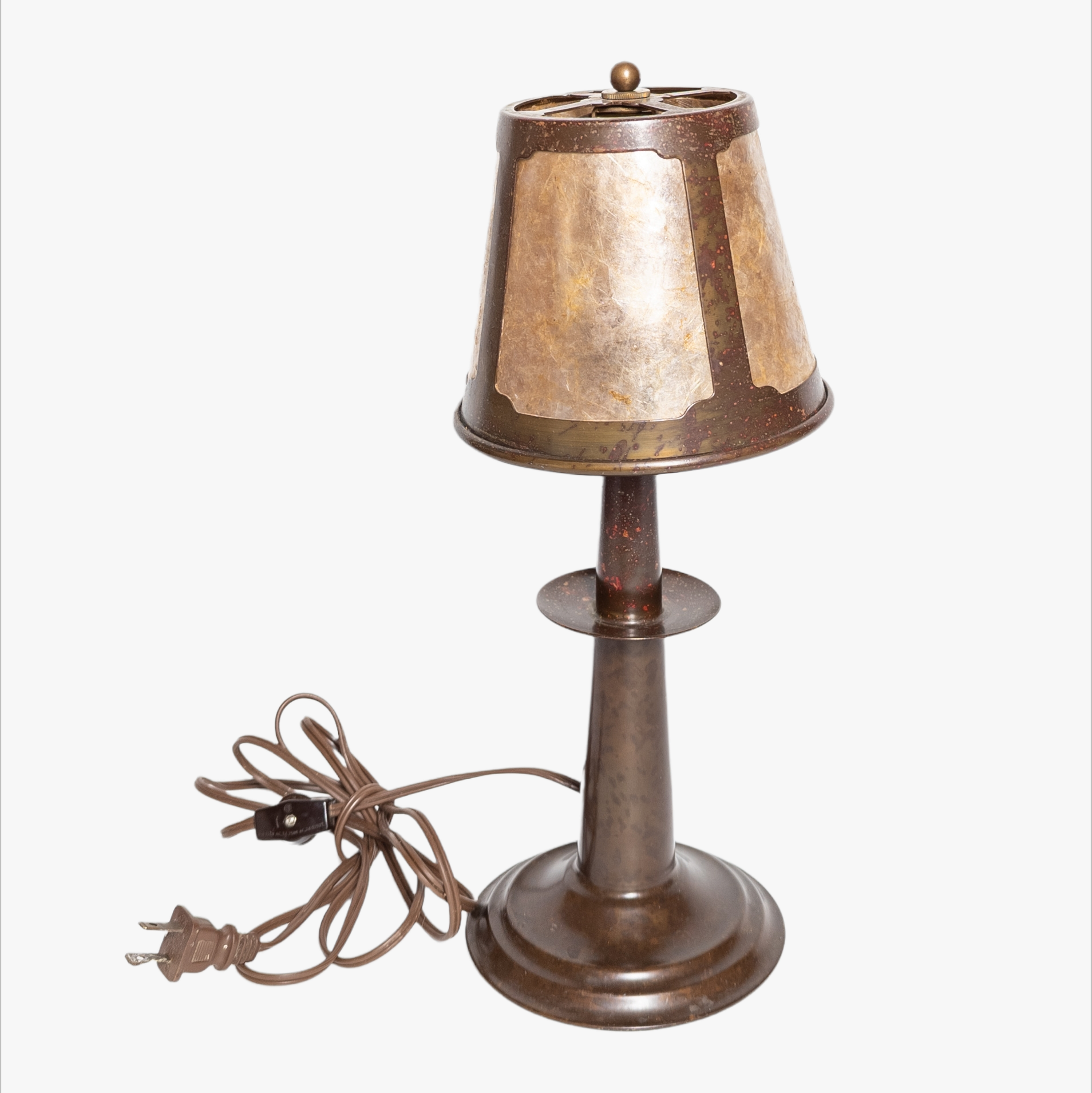 antique mica shade