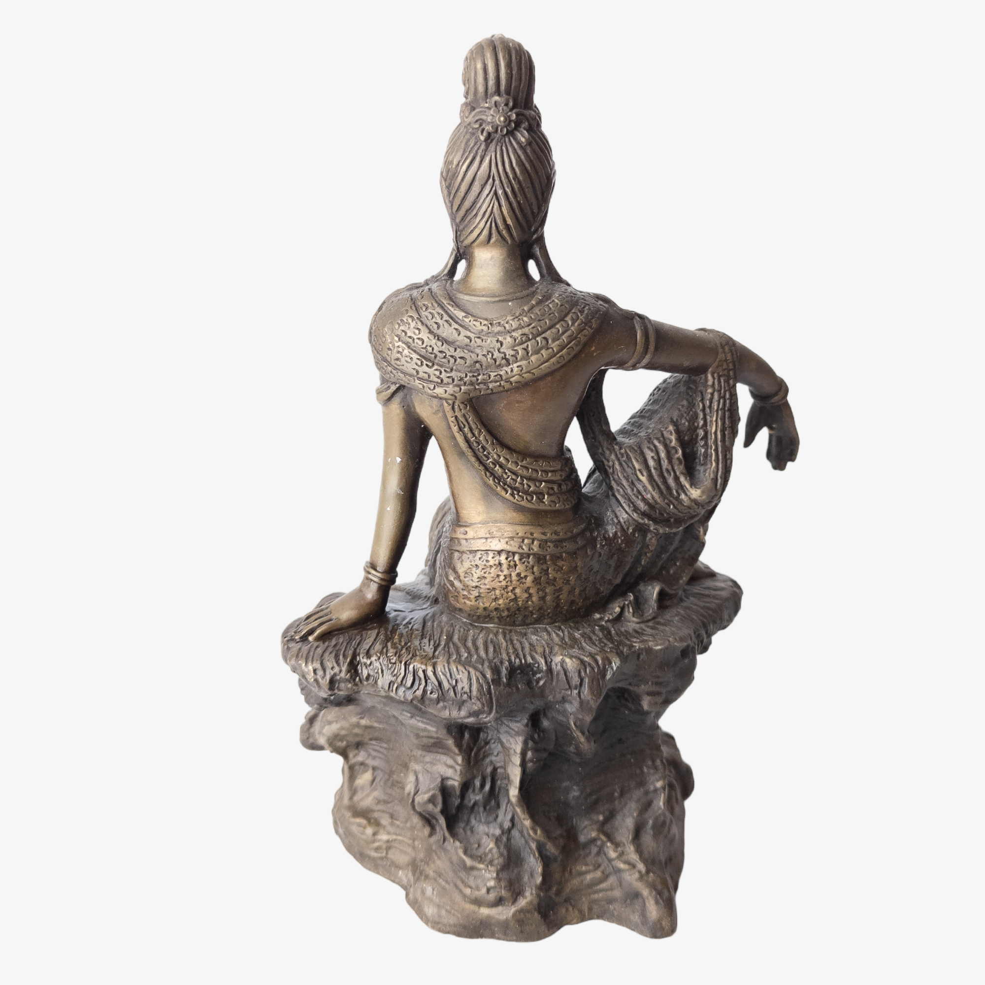 Cast Bronze Chinese Kwan Yin Statue