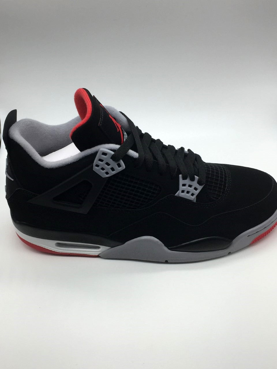 jordan 4 black fire red cement grey