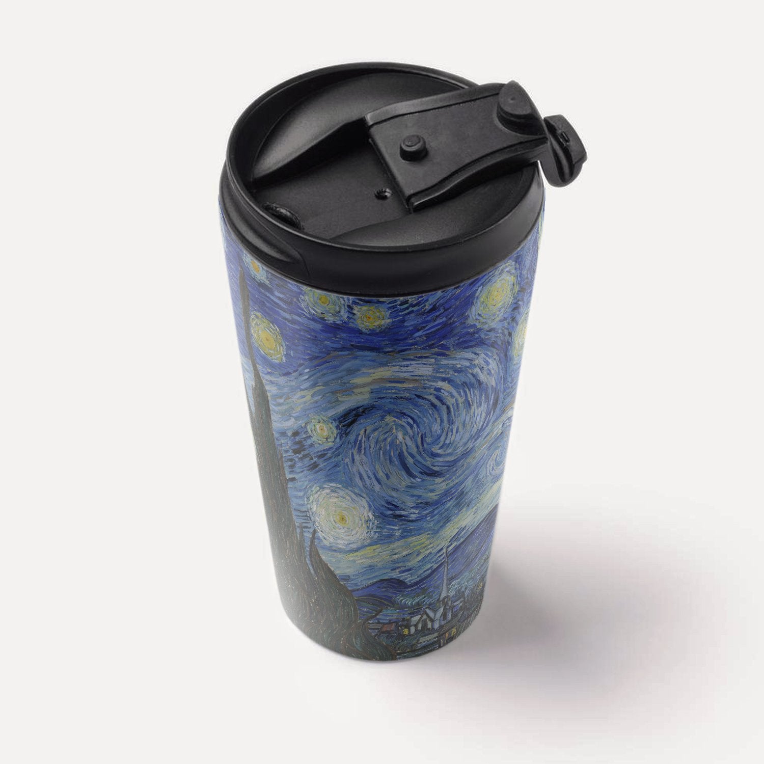 Travel Mugs Starry Night By Vincent Van Gogh Artpointone