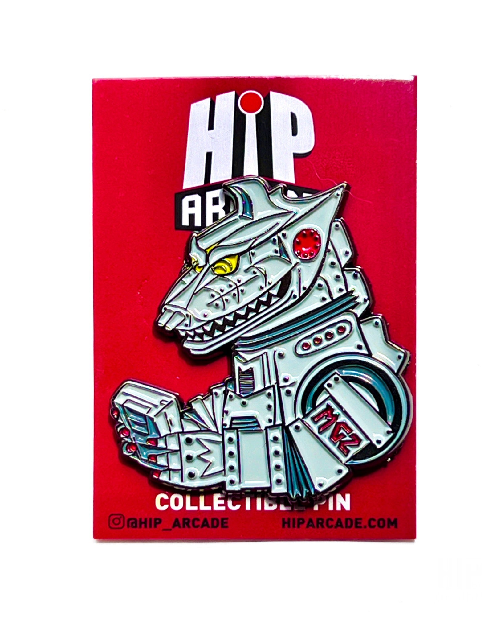 Mechagamezilla Enamel Pin