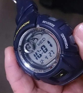Scratch G-Shock Watch Face