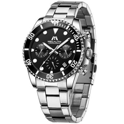 8087M | Quartz Men Watch | Stainless Steel Band | Krone