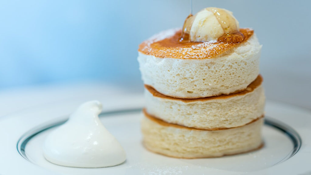 Japanese-Style-High-Protein-Fluffy-Pancakes