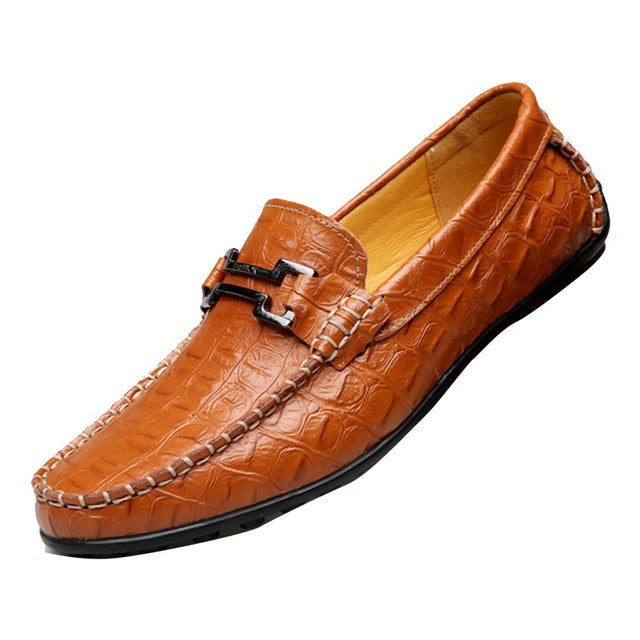 next leather loafers