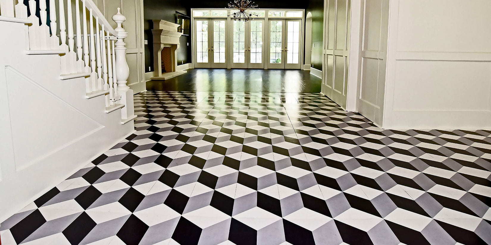 Mirth Studio Patterned Hardwood Floor Tiles