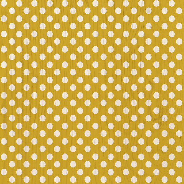 mustard polka dot