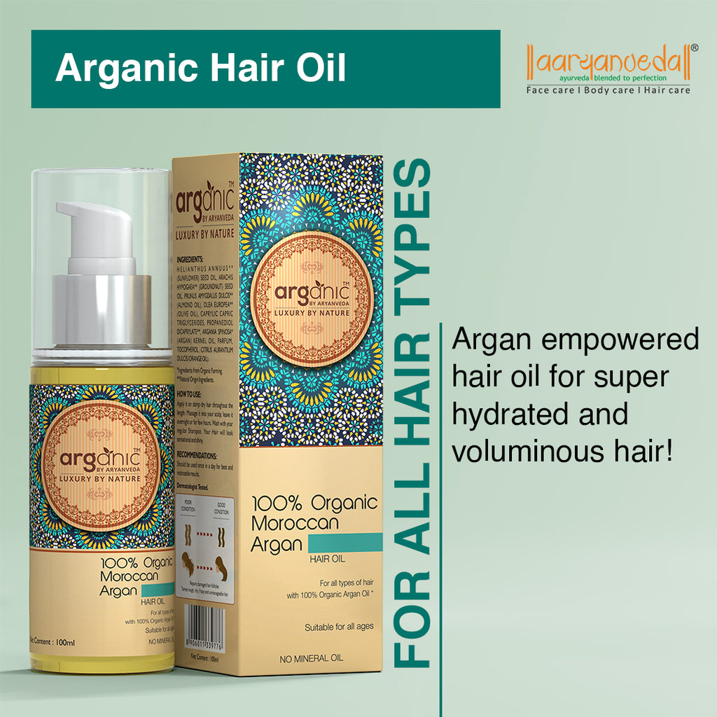 Moroccan Argan Oil For Hair  Skin  100 Natural  Newish