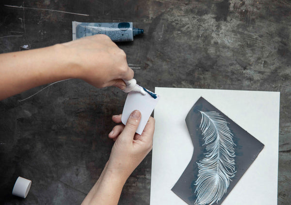 Look at that beautiful work of art! With the help of this Maker Monday DIY kit, you’ll have a lovely feather painting (and frame) to show off in less 2 hours. If you want more step-by-step directions or you like following along as Amy works, check out this week’s Maker Monday video. 