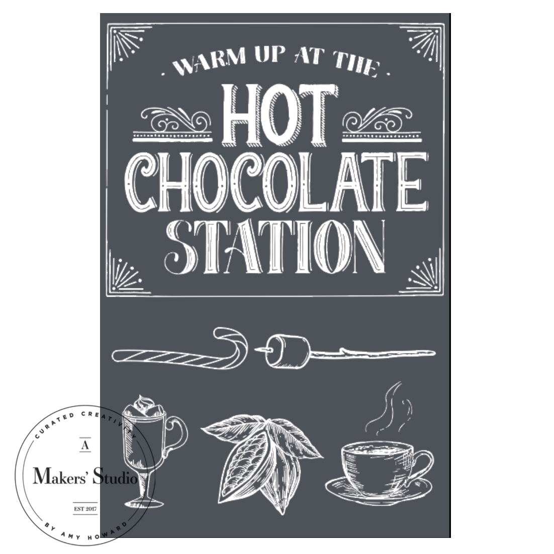 Hot chocolate station - acoking