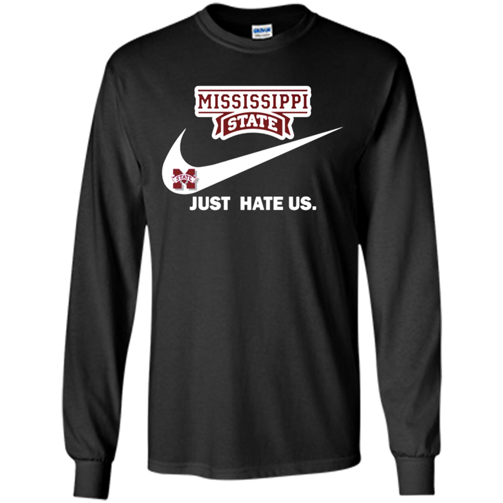 Mississippi State Bulldogs Just Hate Us For Football Lovers Toptees Shop - T-shirt