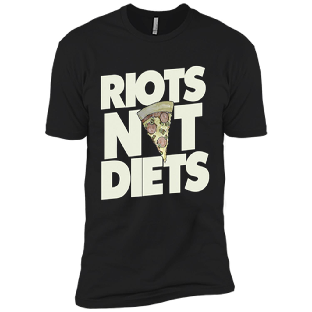 Riots Not Diets - Premium Short Sleeve T-shirt