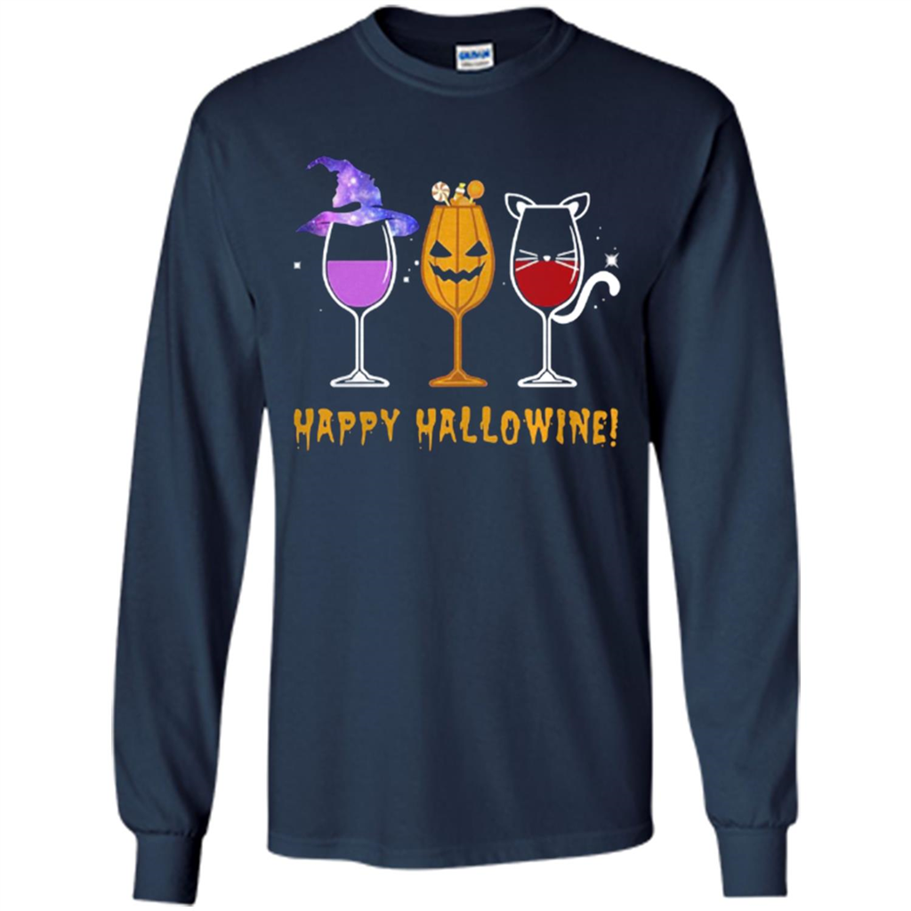 Happy Hallowine Hallowen Wine Toptees Shop - T-shirt