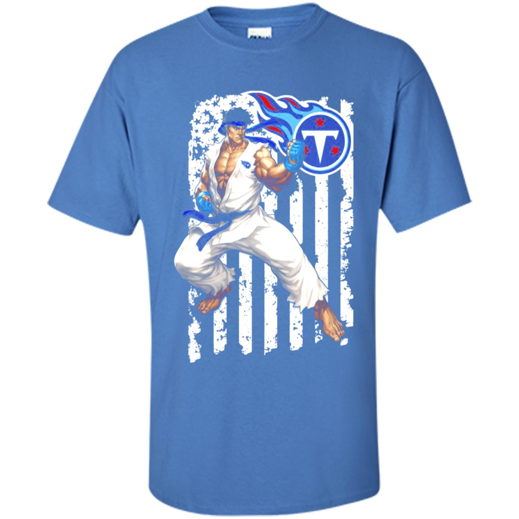 Tennessee Titans Ryu Street Fighter Capcom Toptees Shop - Shirt