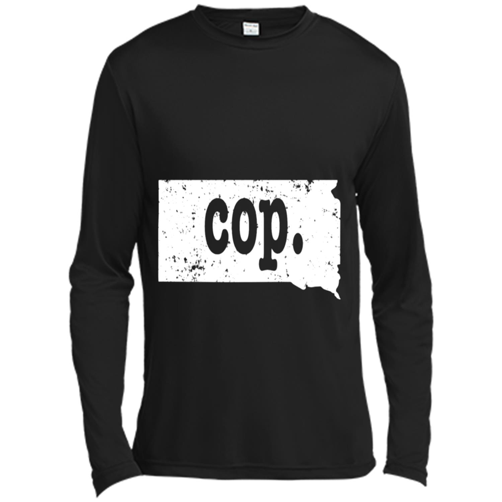 South Dakota Cop Shirt Chief Of Police Toptees Shop - Canvas T-shirt