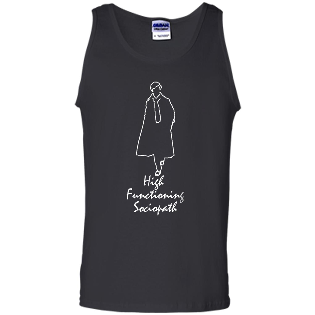 Sherlock Holmes T-shirt British Detective Mystery Crimes - Tank Top