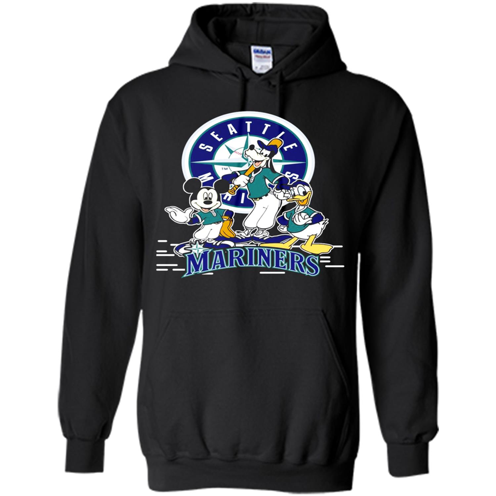 Mickey Goofy Donald Loves Seattle Rs Teams Toptees Shop - Shirts