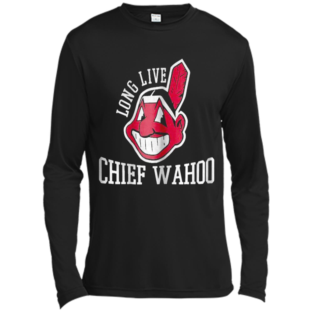 Long Live Chief Wahoo Cleveland Indians Funny Canvas T Shirt