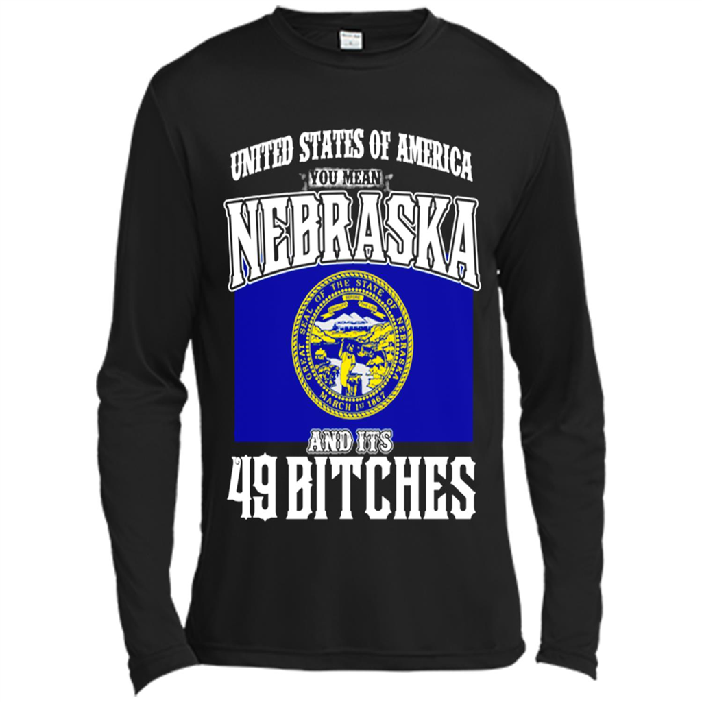 United States Of America You Mean Nebraska And Its 49 Bitches Toptees Shop - Canvas T-shirt