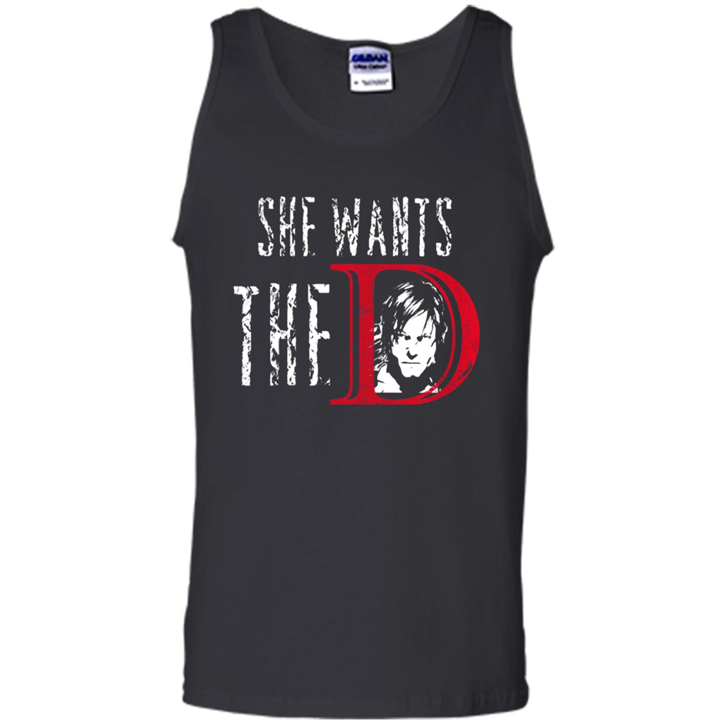She Wants To Wear The D Toptees Shop - Tank Top Shirts