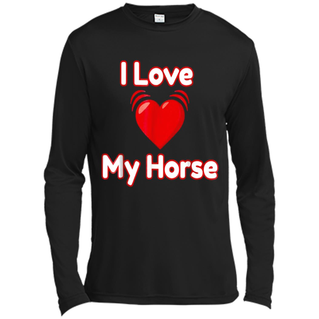 Gifts For Who Have Everything, I Love My Horse - Canvas T-shirt