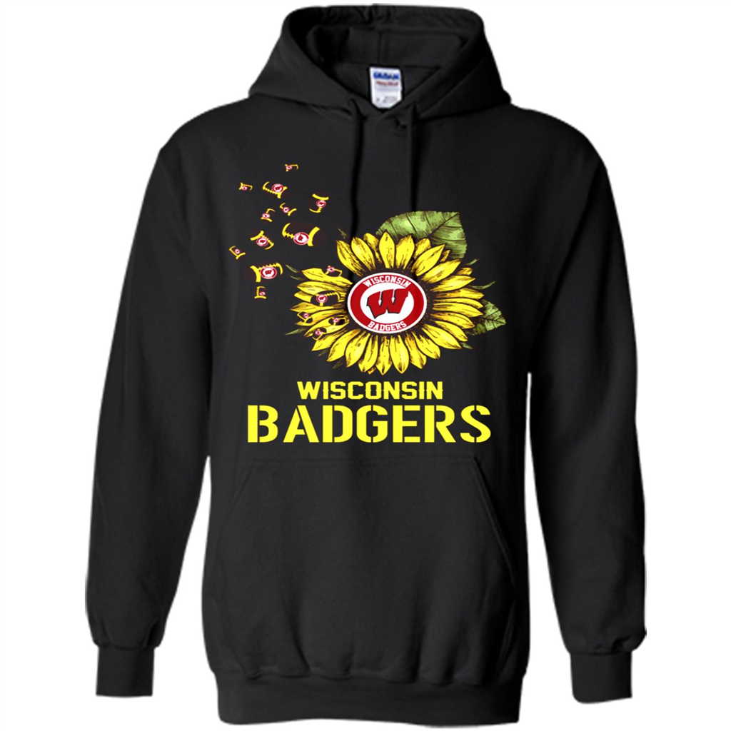 Wisconsin Badgers Football Sunflower Toptees Shop - Shirts