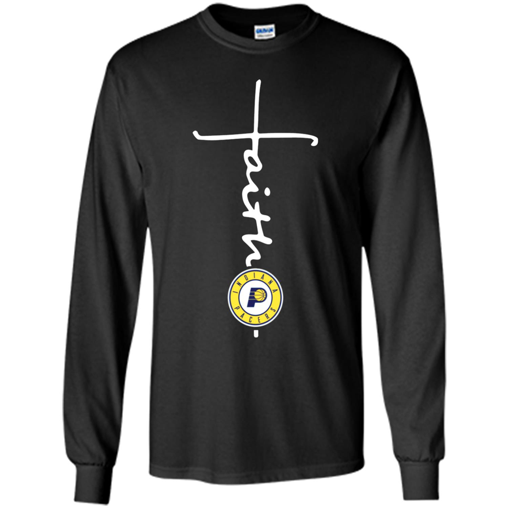 Indiana Pacers Basketball Faith Cross Christian Toptees Shop - T-shirt