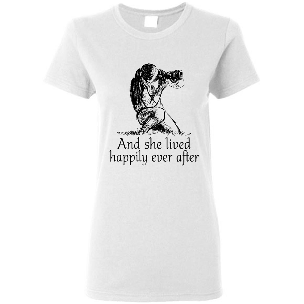 Photography And She Lived Happily Ever After - Short-sleeve Shirts