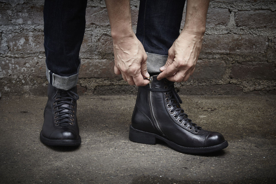 Vancleef Motorcycle Boots | Umberto Luce