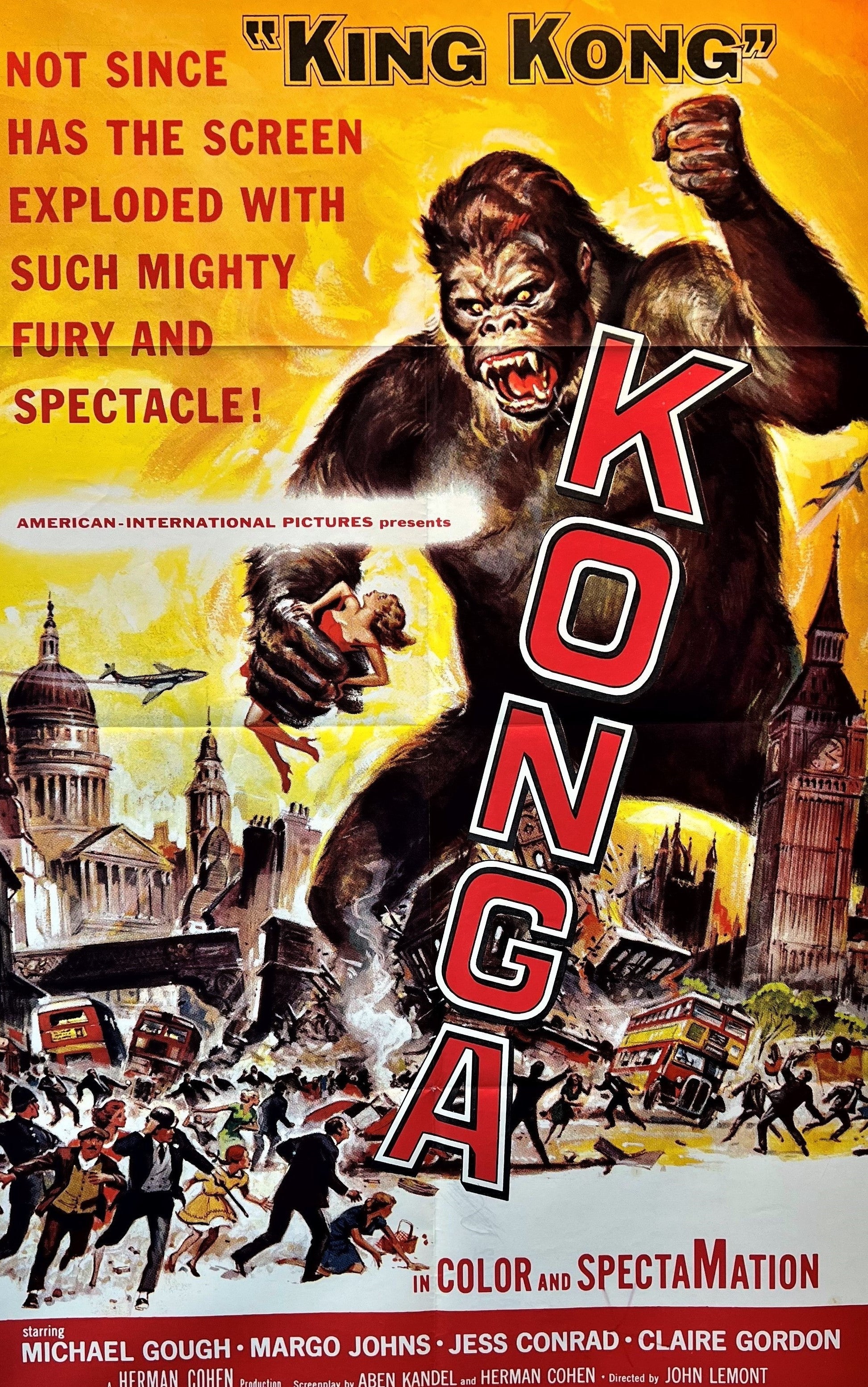 Authentic Vintage Poster | King Kong- Japanese Release