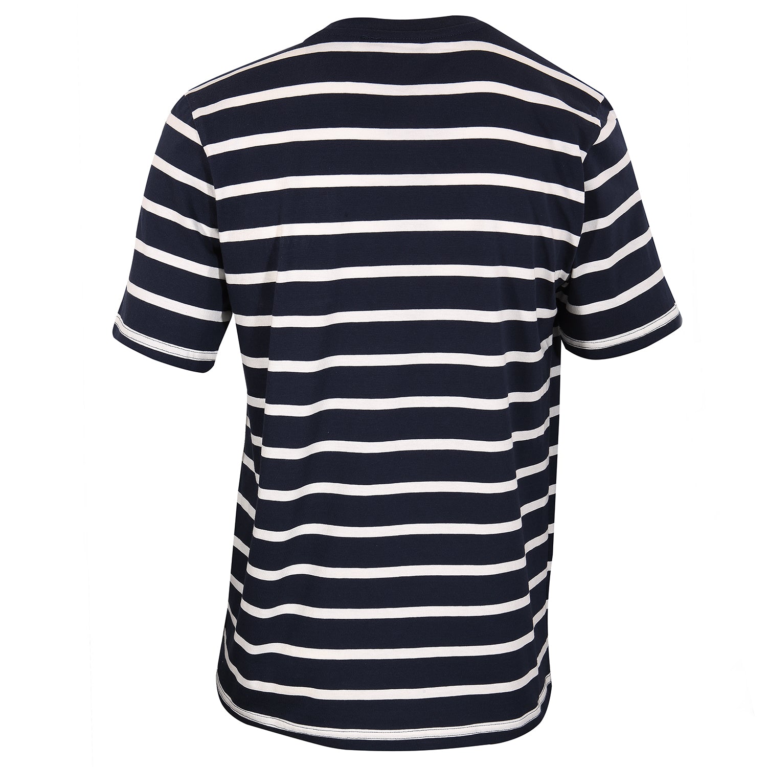 Gola Mens Navy Striped Retro T Shirt