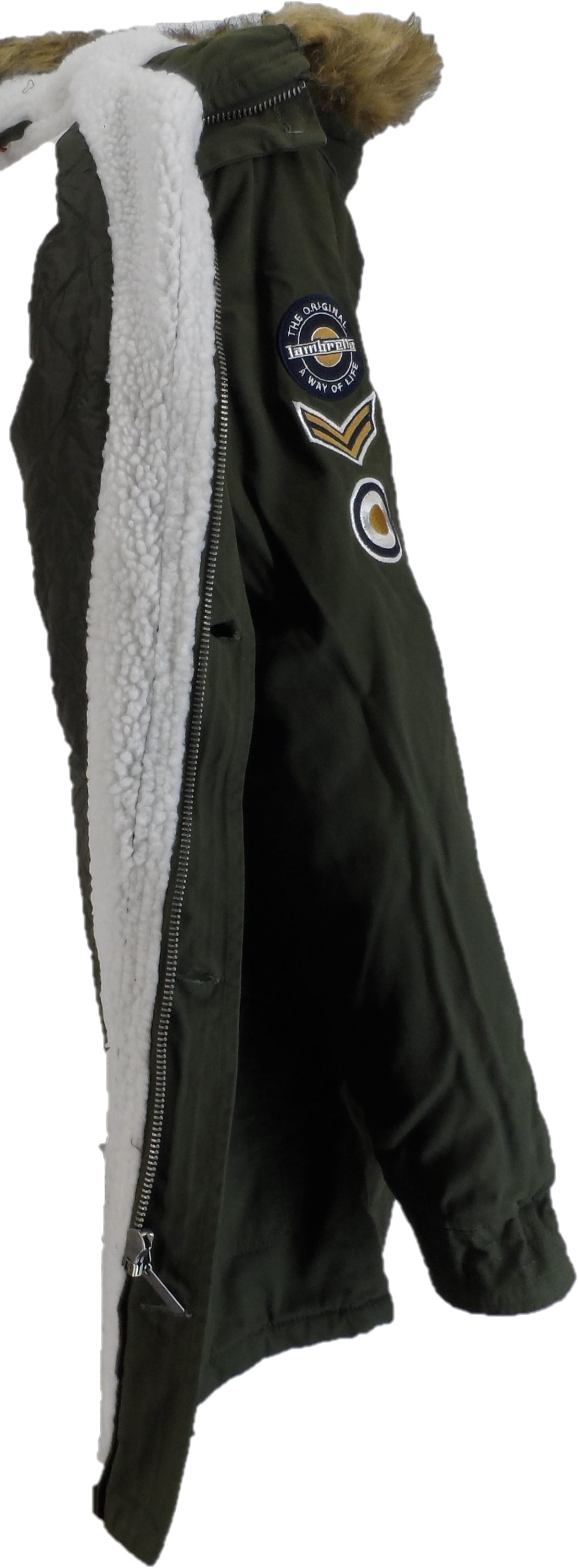 Lambretta Mens Retro Fishtail Parka