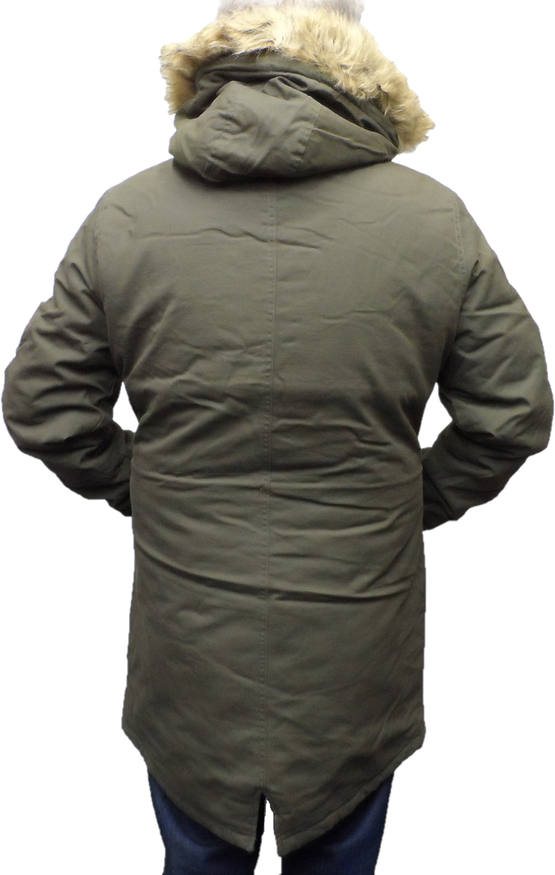 Lambretta Mens Retro Fishtail Parka