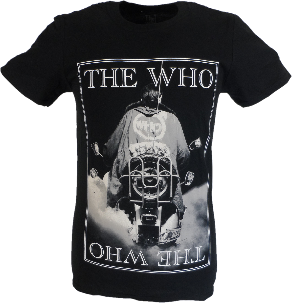 Mens Black Official The Who Quadrophenia Classic T Shirt