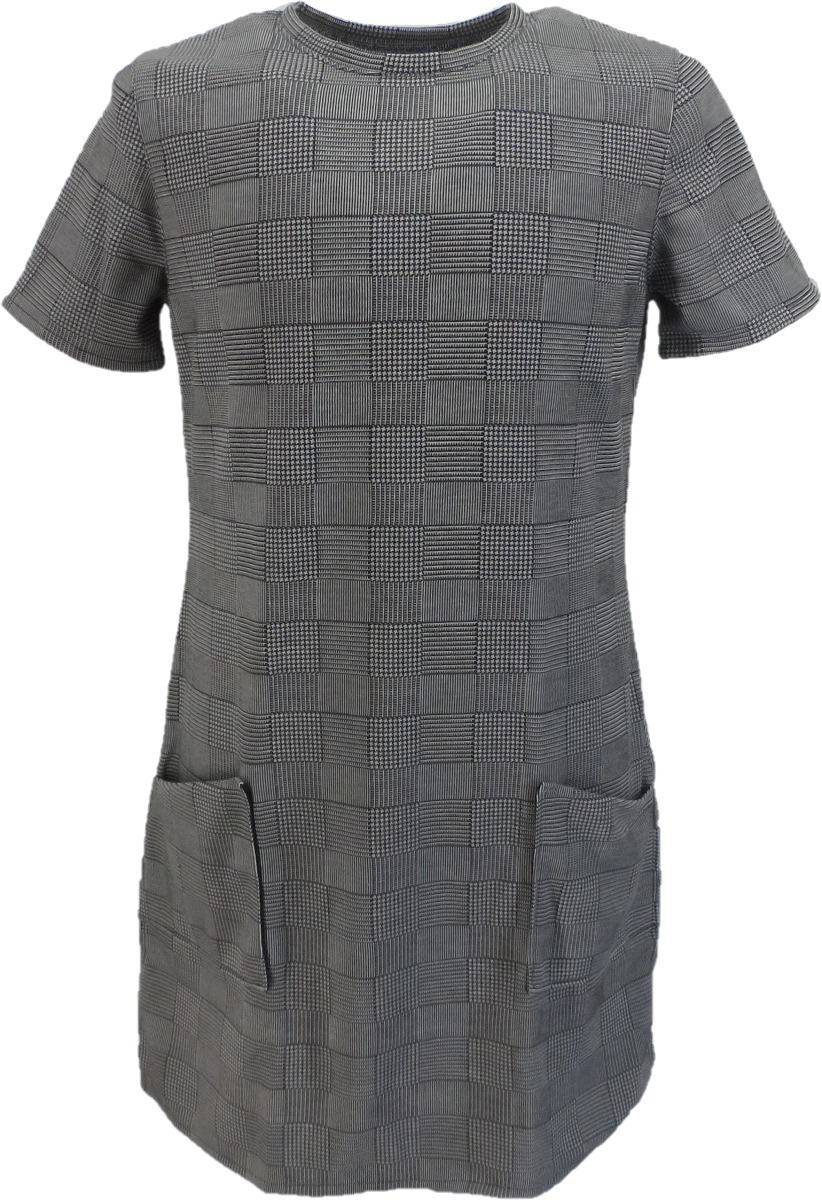 Ladies Retro Prince of Wales Charlie Mod Dress