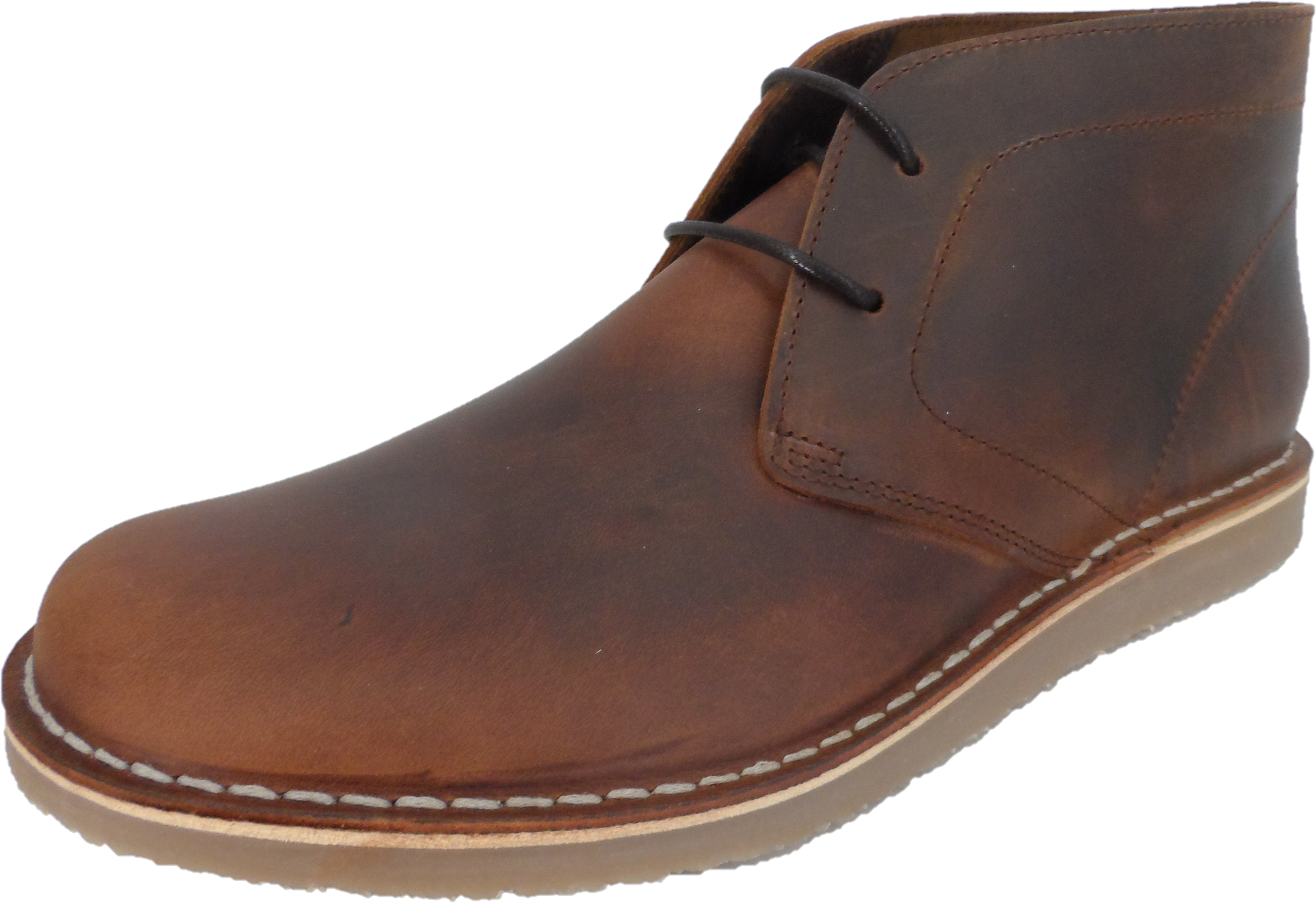 Delicious Junction Leather Gary Crowley Brown Desert Boots