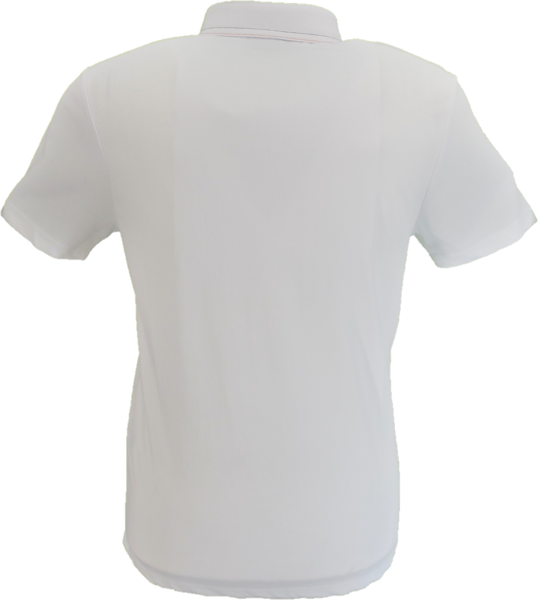 Gabicci Vintage Mens White Aflec Limited Polo Shirt