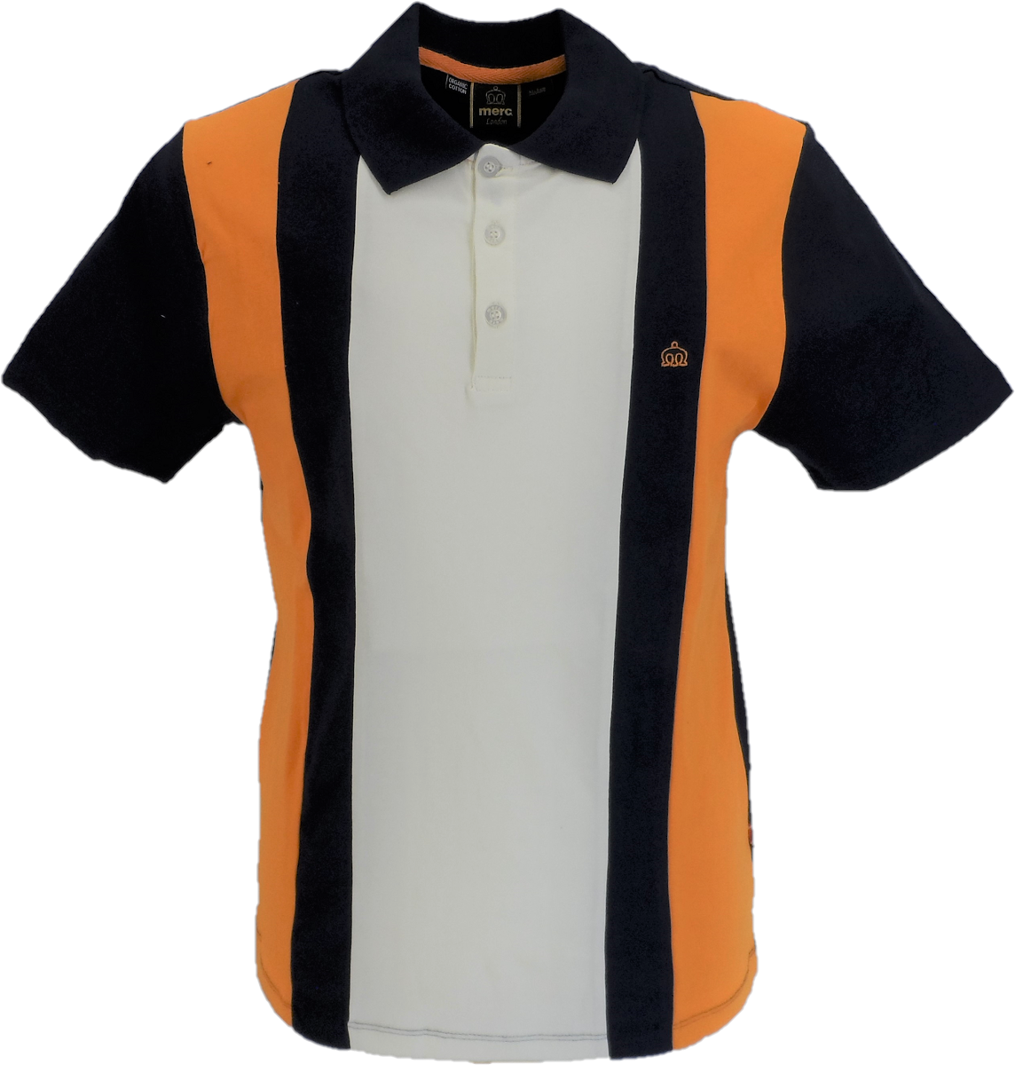 Merc Mens Aymer Navy Blue Classic Polo Shirts