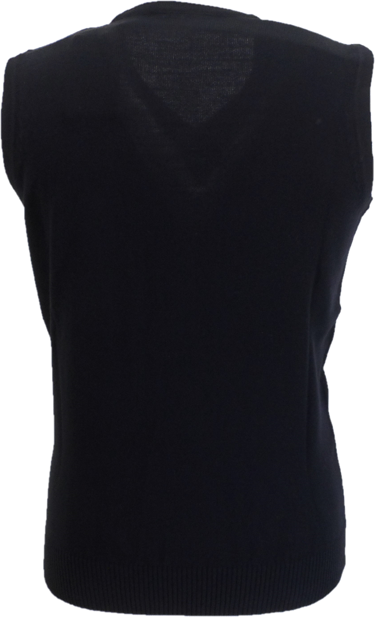 Relco Navy Classic Retro Tank Tops