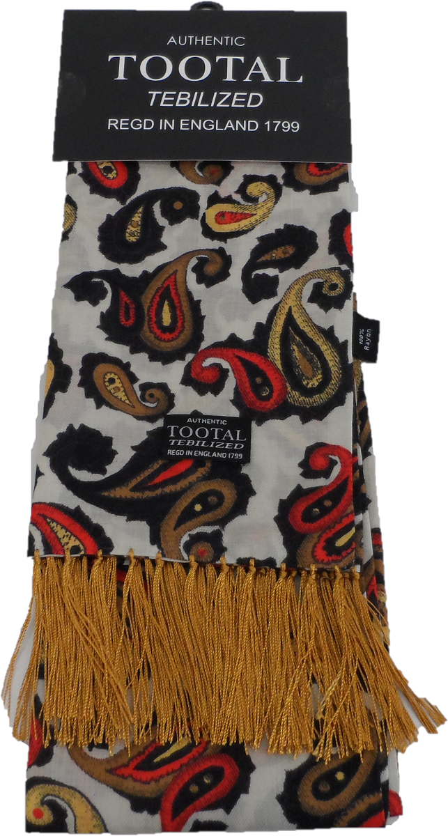 Tootal Mens Tebilized 100% Rayon Printed Scarf