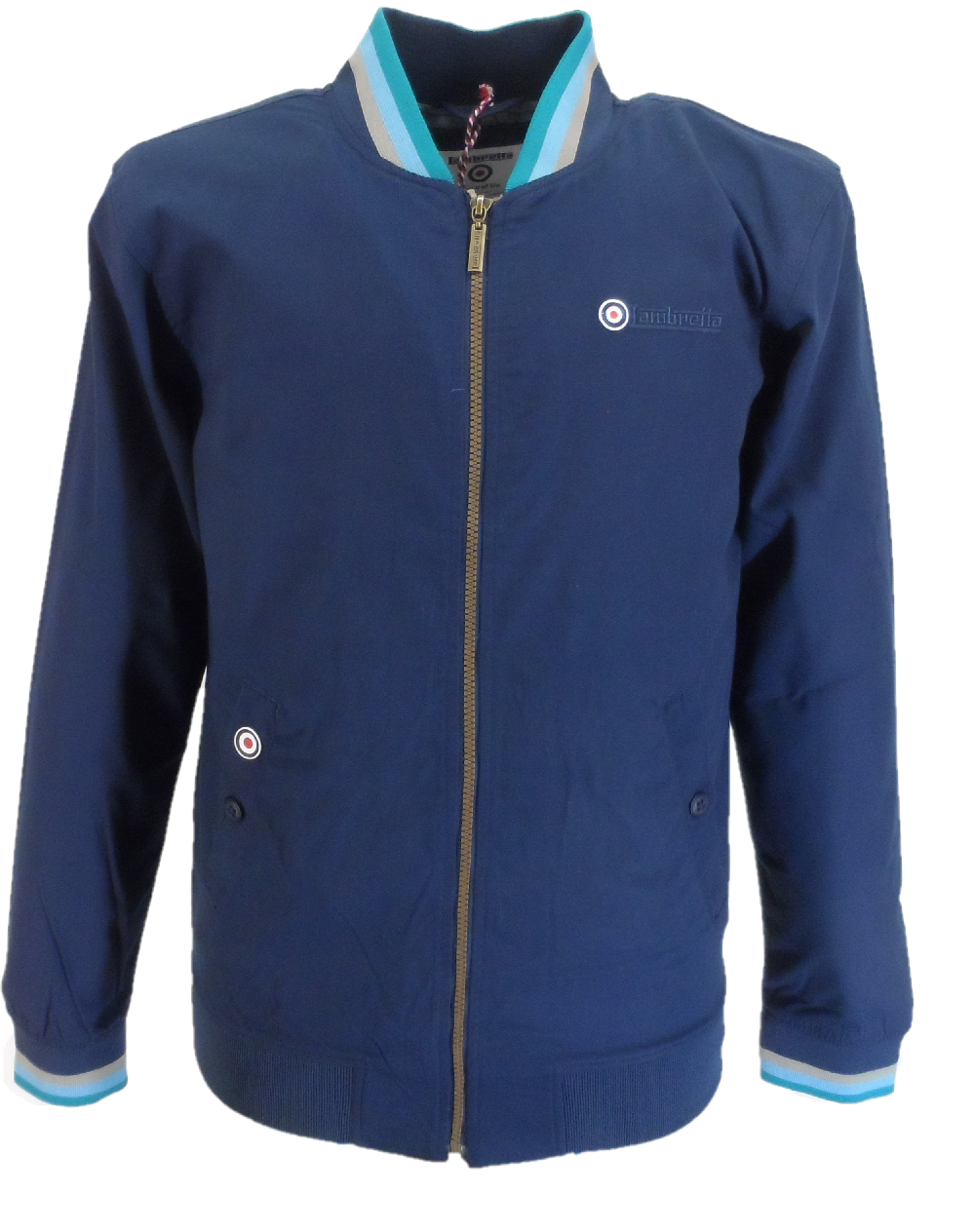 Lambretta Navy Blue Monkey Harrington Jackets