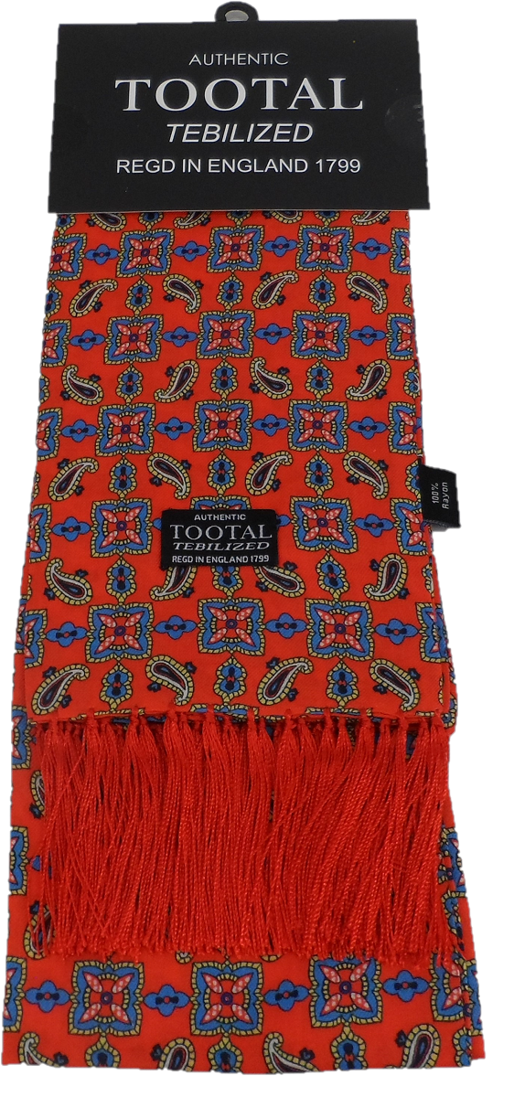 Tootal Mens Tebilized 100% Rayon Printed Scarf