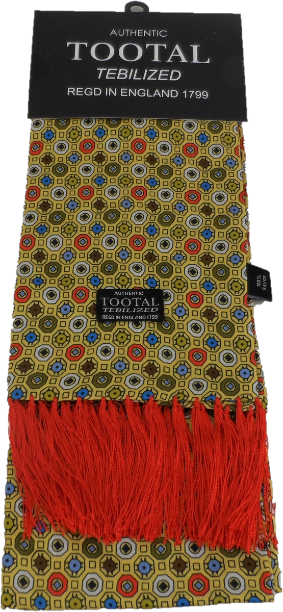 Tootal Mens Tebilized 100% Rayon Printed Scarf