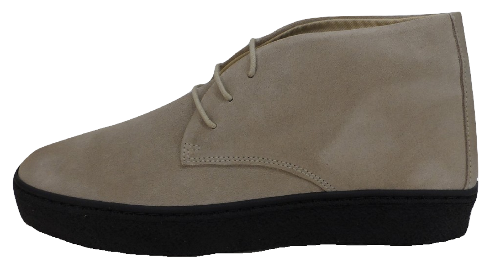 Delicious Junction Mens Beige Bullitt Suede Desert Boot