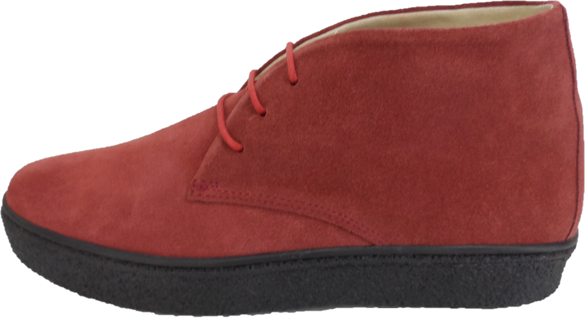 Delicious Junction Mens Port Red Bullitt 2 Suede Desert Boot