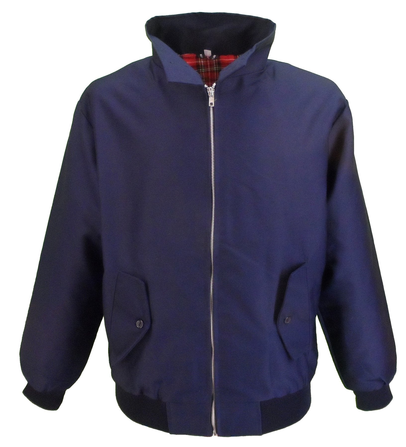 Mazeys Ladies Classic Navy Harrington Jackets