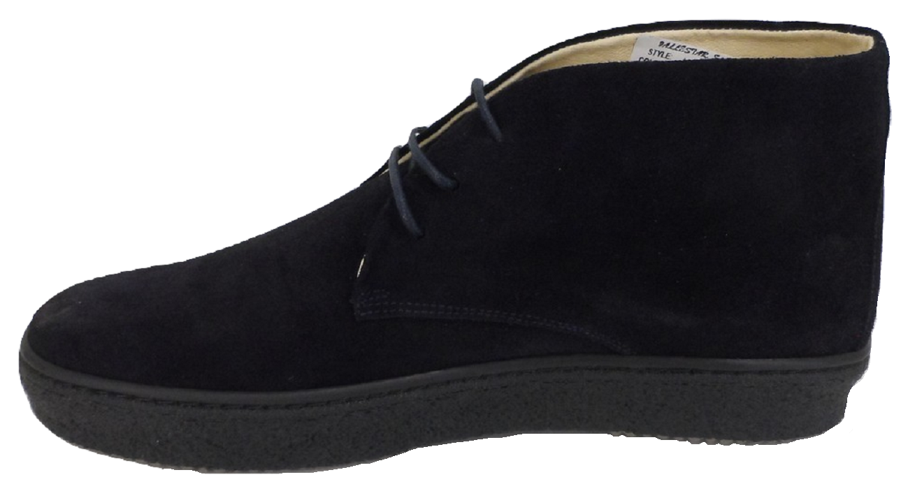 Ikon Original Mens Navy Ikonik Suede Desert Boot